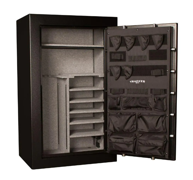 Interior of Tracker gun safe