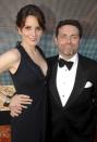 <p>Tina Fey: 5' 5"<br>Jeff Richmond: 5' 2" </p>