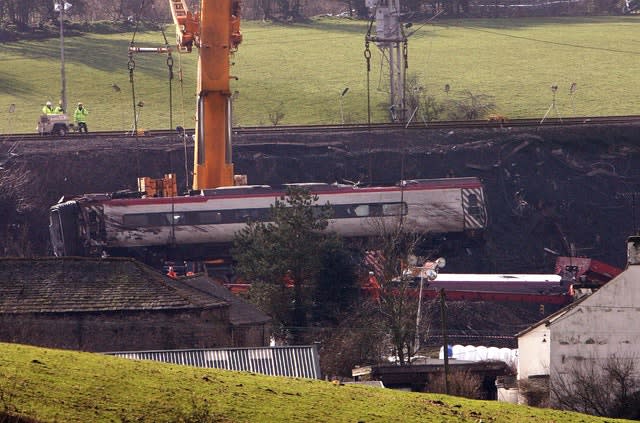 Virgin train crash