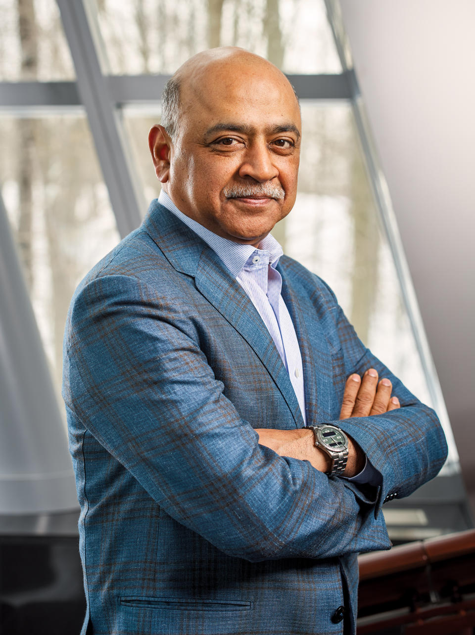 Arvind Krishna became CEO of IBM in April 2020. Credit: IBM