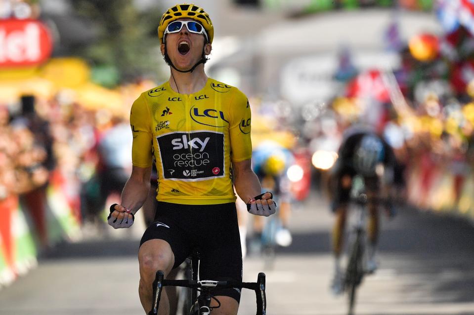 Geraint Thomas won the Tour de France in 2018. (Credit: Getty Images)