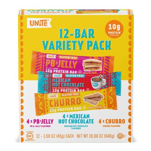 13) Food Protein Bar Variety Pack