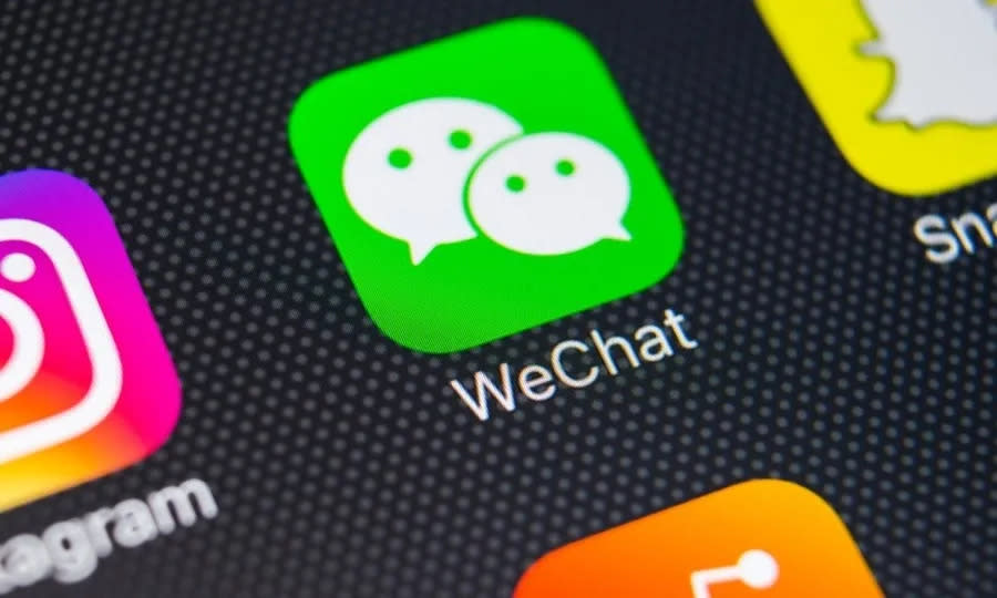 WeChat 圖/Shutterstock