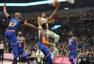 NBA: New York Knicks at Milwaukee Bucks