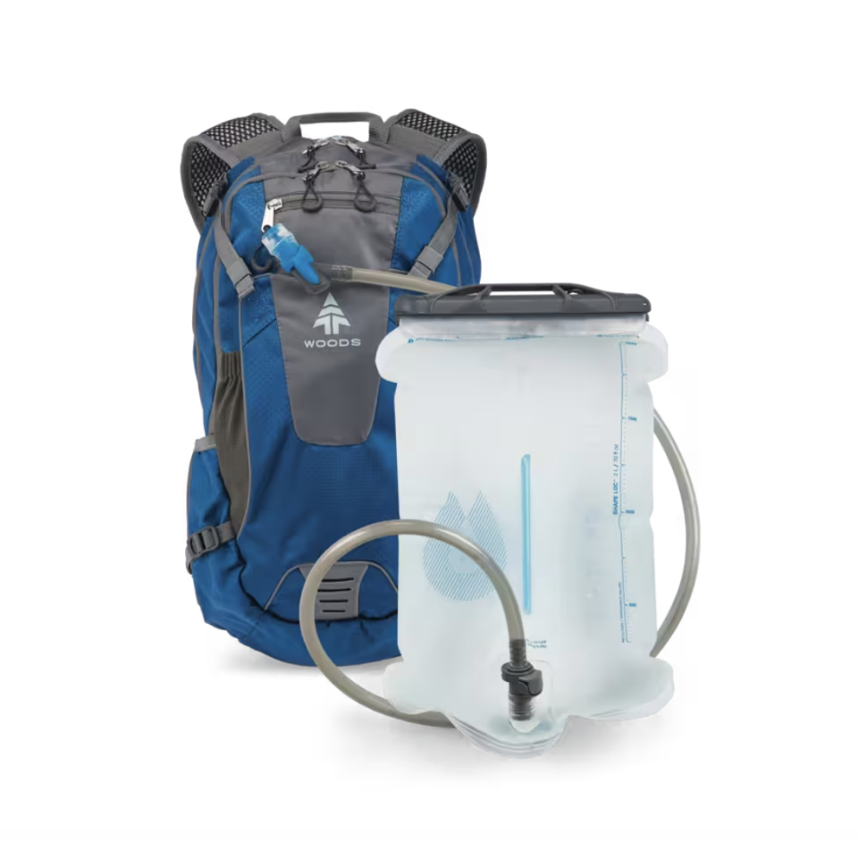 Woods Hydration Backpack (Photo via Canadian Tire)