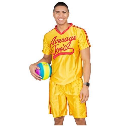 Dodgeball Average Joe's Adult Yellow Jersey Costume Set. (Photo: Amazon)