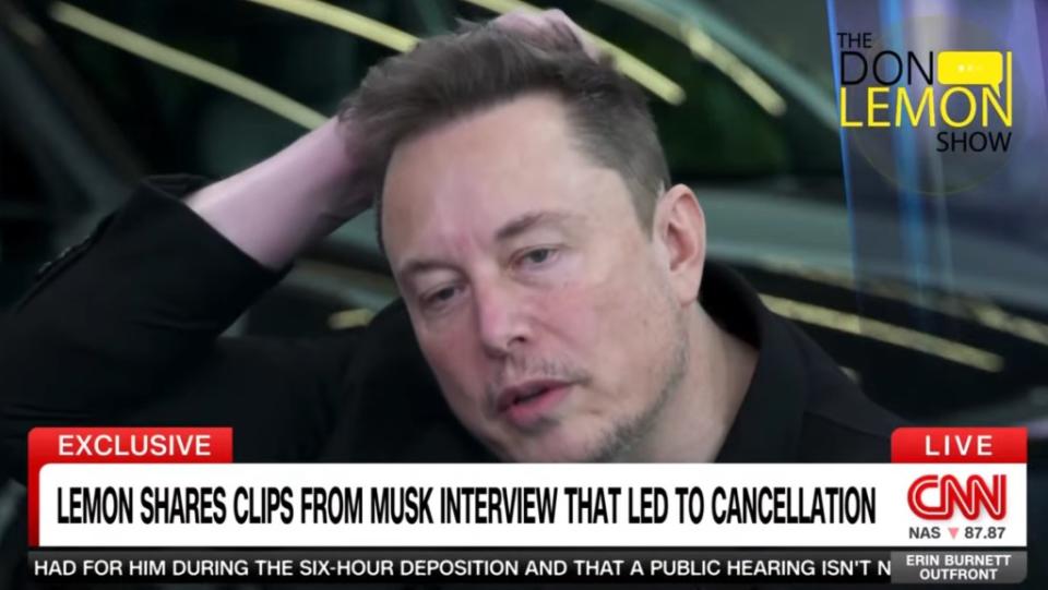 Musk told Lemon that he had a doctor’s prescription for ketamine. The billionaire estimated he took “a small amount every other week.” CNN