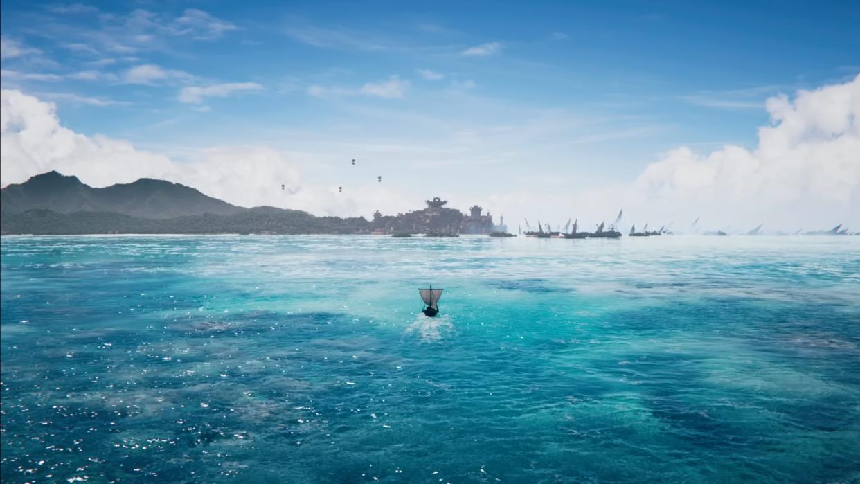  Final Fantasy XIV: Dawntrail teaser trailer screenshot. 