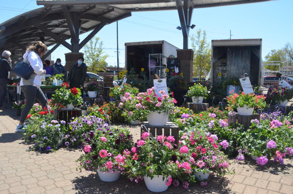 The Holland Farmers Market takes place every Wednesday and Saturday.