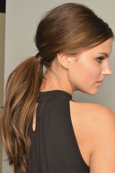 Textured Ponytail