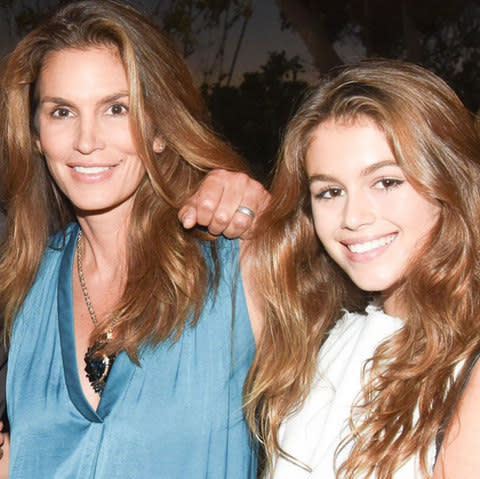 Cindy Crawford and Kaia Gerber - Credit: Rex