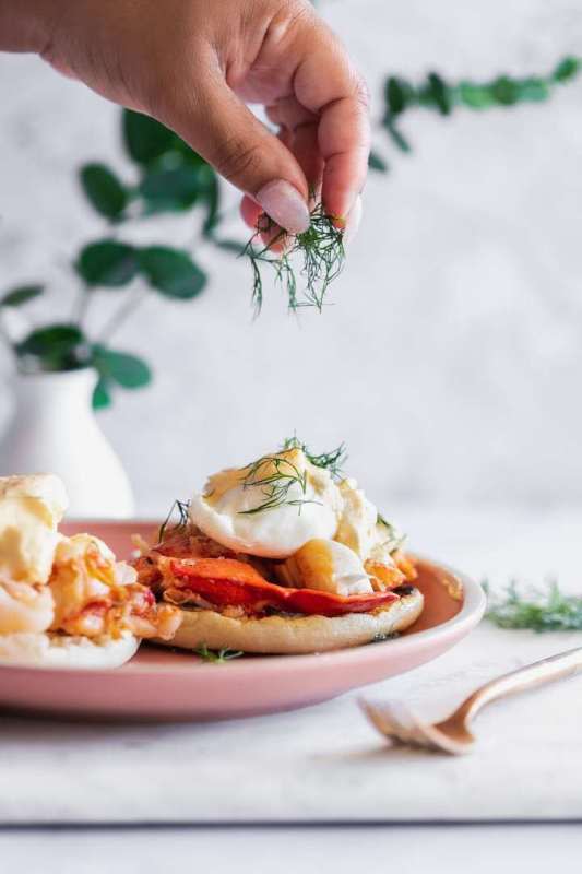 <p>Sweet Tea and Thyme</p><p>This Lobster Benedict recipe is a luxurious breakfast and brunch dish that is perfect for lobster season! Toasty English muffins are the bed for butter poached lobster meat and lobster tails which are topped with a beautiful poached egg covered in rich and creamy hollandaise sauce.</p><p><strong>Get the recipe: <a href="https://www.sweetteaandthyme.com/the-best-lobster-benedict-recipe/" rel="nofollow noopener" target="_blank" data-ylk="slk:The Best Lobster Benedict Recipe;elm:context_link;itc:0;sec:content-canvas" class="link ">The Best Lobster Benedict Recipe</a></strong></p>