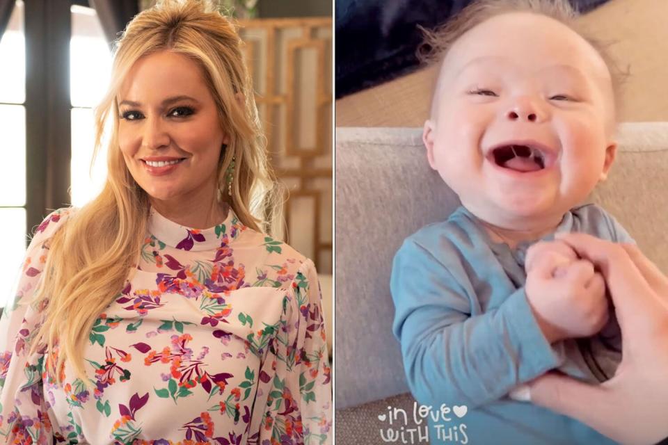 Emily Maynard Johnson Shares Sweet Video of Jones Laughing as She Tickles His Belly https://www.instagram.com/stories/emilygmaynard/3025098618096209850/