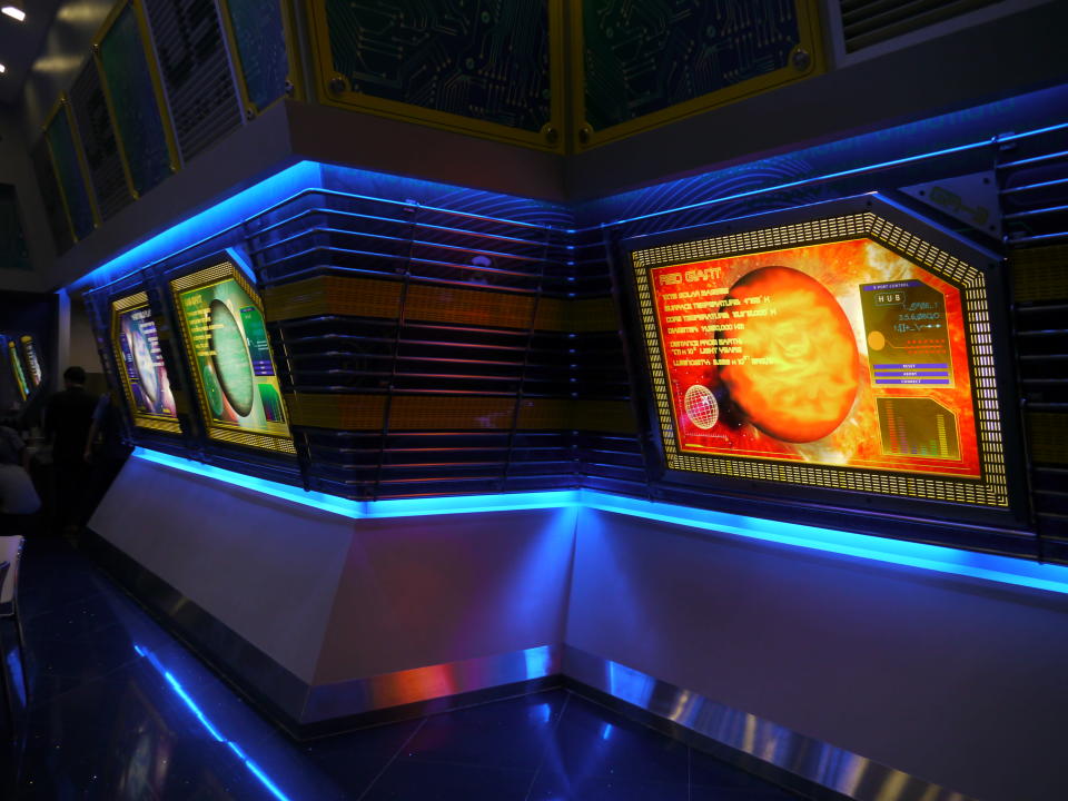 Interior of the Starbot Cafe. (Yahoo! photo/Fann Sim)