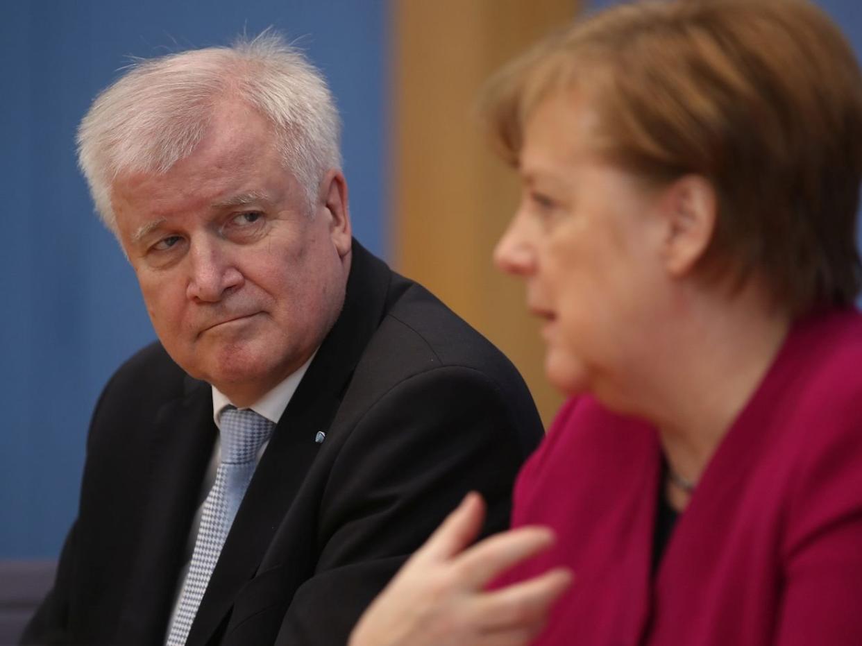 Merkel Seehofer