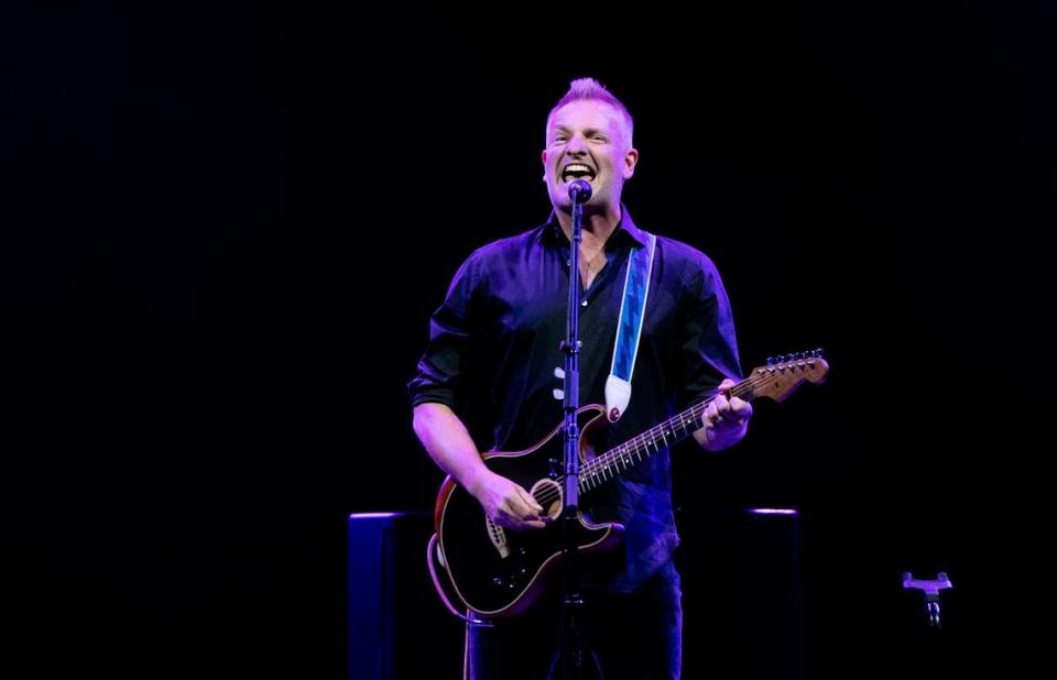 Joe Sumner opens for Sting at the Hard Rock Live Sacramento near Wheatland on Wednesday night. Sumner is Sting’s son.