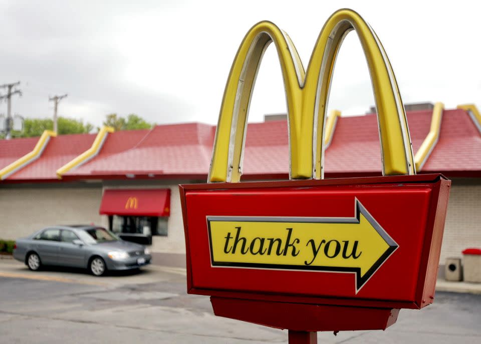 Should one feel the cravings for McDonald's, one only needs to visit one's own branch. Photo: Getty