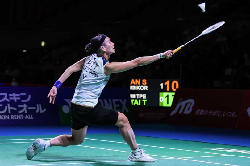 台灣羽球「世界球后」戴資穎在日本公開賽女單4強止步。（圖／Badminton Photo提供）