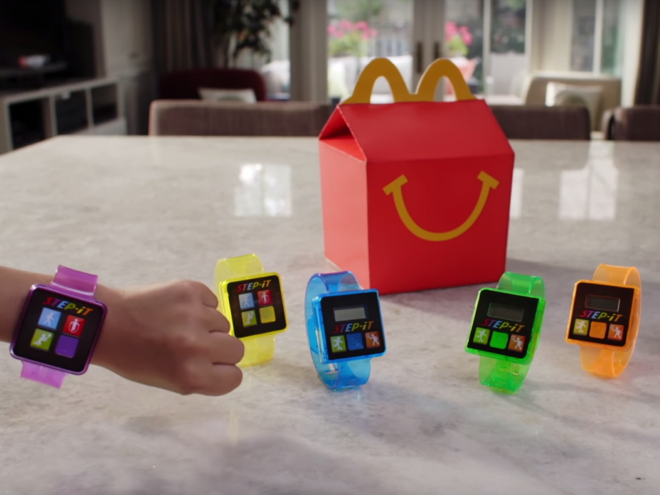 McDonald's fitness tracker