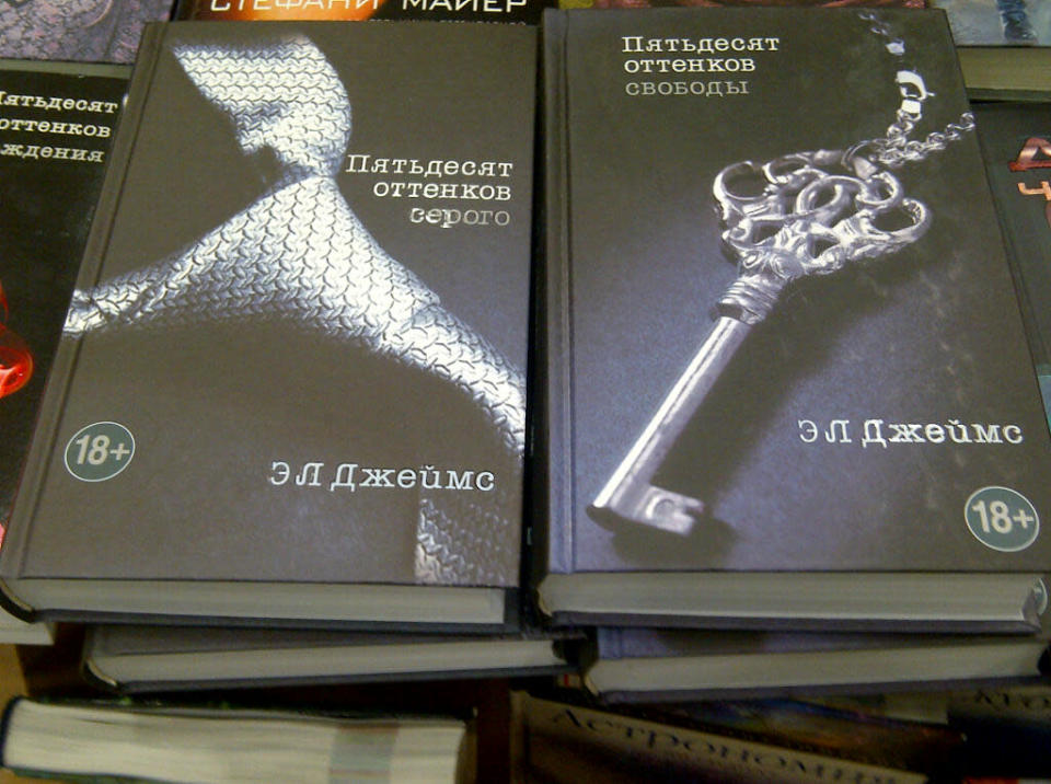 "50 Shades Of Grey" is a big seller in Russia too. (Sunaya Sapurji)