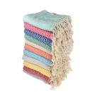 <p><strong>WORLDTOWEL</strong></p><p>etsy.com</p><p><strong>$3.99</strong></p><p>Also known as peshtemals, these large, lightweight towels are traditional options used during baths. The seller advertises them as having a fast-drying construction, while being great for the spa and beach (especially for their easy-to-carry weight). </p>