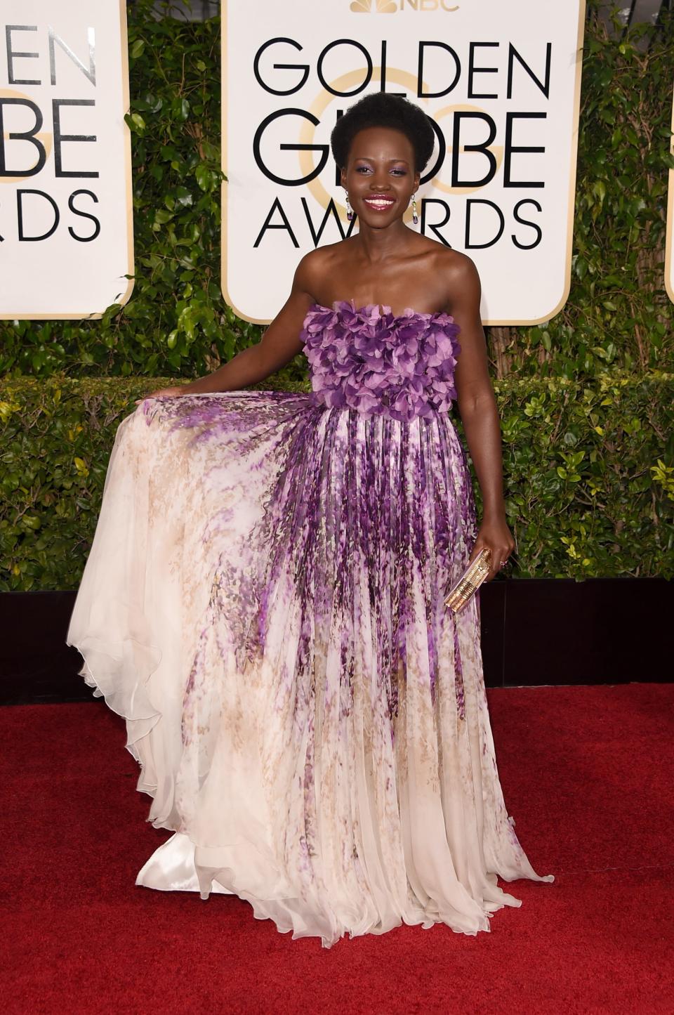 Lupita Nyong'o golden globes