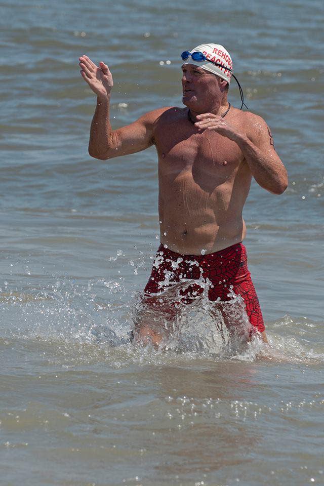 Ray Peden while serving with the Rehoboth Beach Patrol.