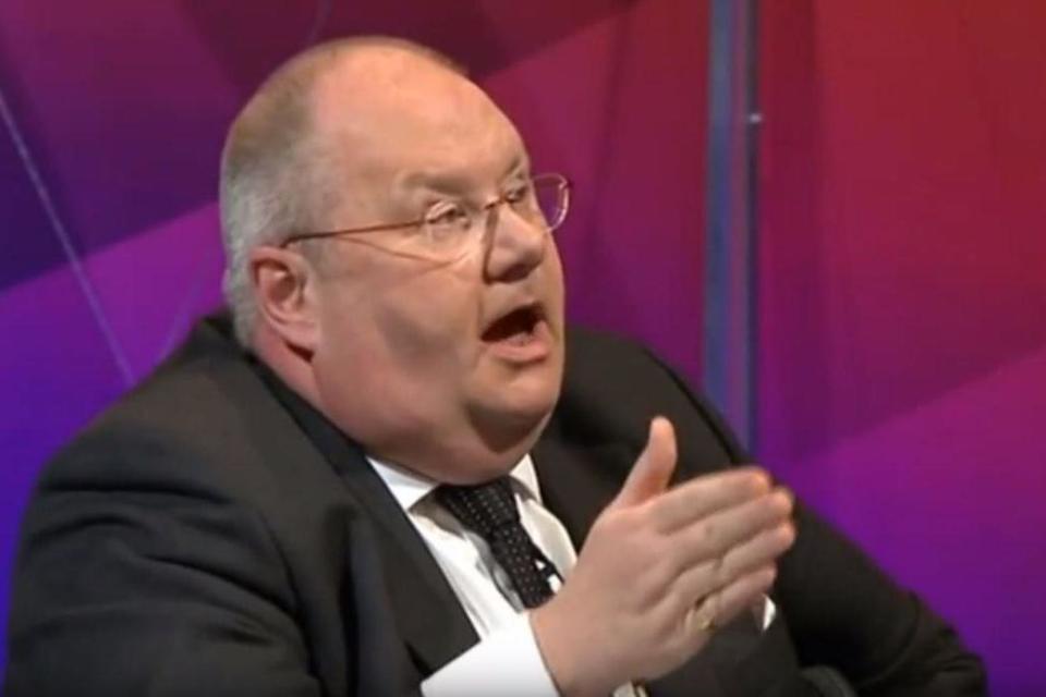 Eric Pickles came under fire amid the MPs expenses scandal (BBC)