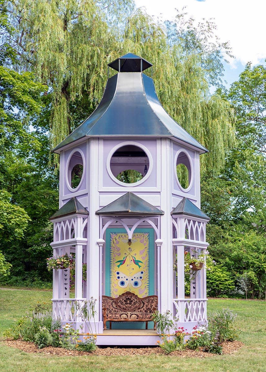 The Pollinator Pavilion, but Mark Dion and Dana Sherwood, will come to Fairbanks Park.