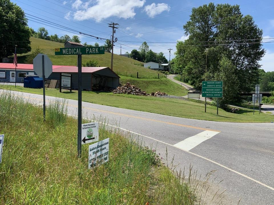 Mars Hill VFW Post 5483 plans to build a veterans park on the property between Hot Springs Health Program and the Madison County Sheriff's Office along Medical Park Drive in Marshall.