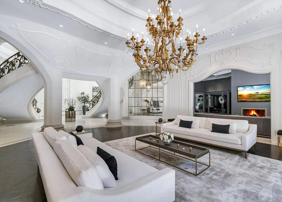 Inside the Laurella Estate in Beverly Hills, Calif. 