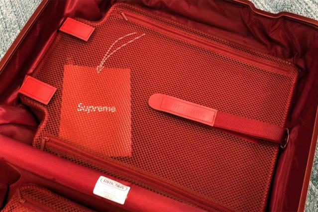 Supreme RIMOWA Topas Multiwheel 45L Red - SS18 - US