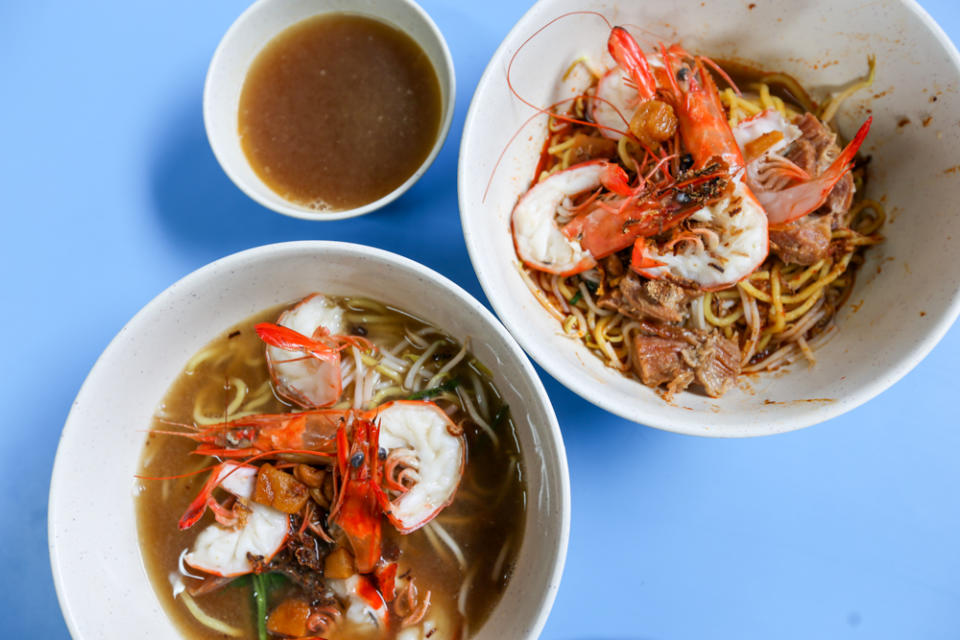 Liang Seah Street Prawn Noodle 04 - prawn mee