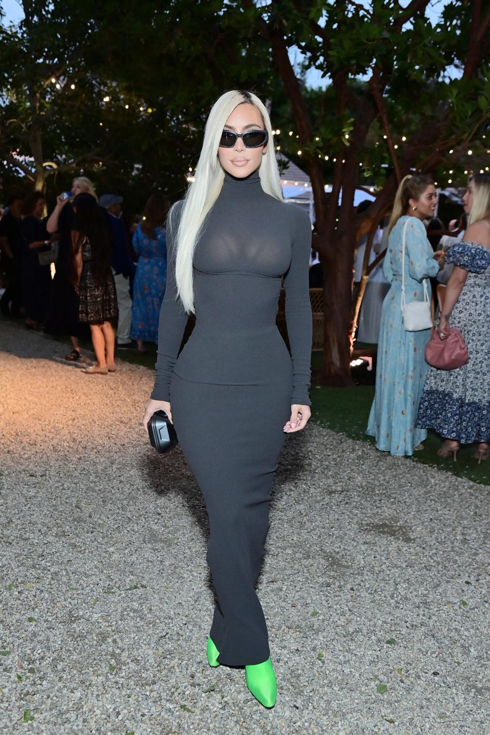Kim Kardashian attends the TIAH 4th Annual Fundraiser on August 27, 2022.
