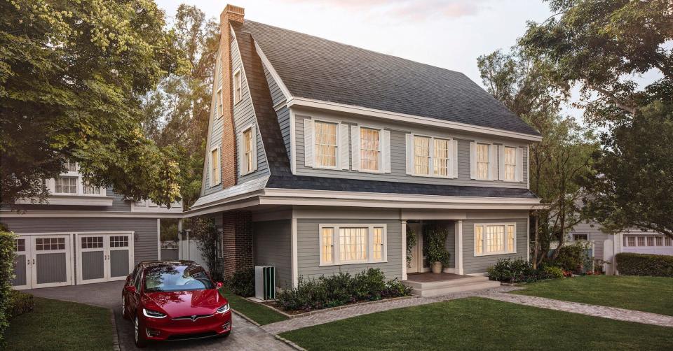 tesla solar roof