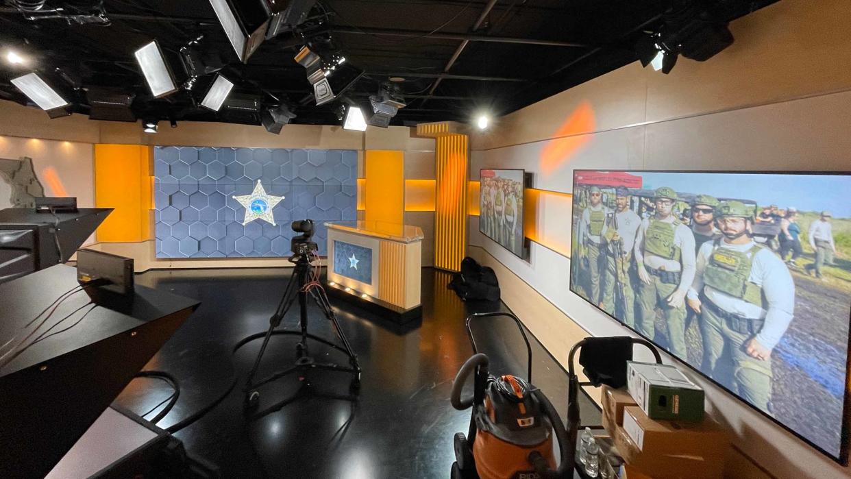  Collier County Sheriff's Office Production Studio. 