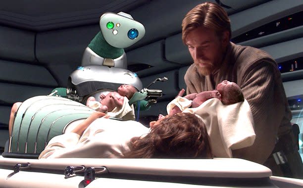 Birth of Luke and Leia