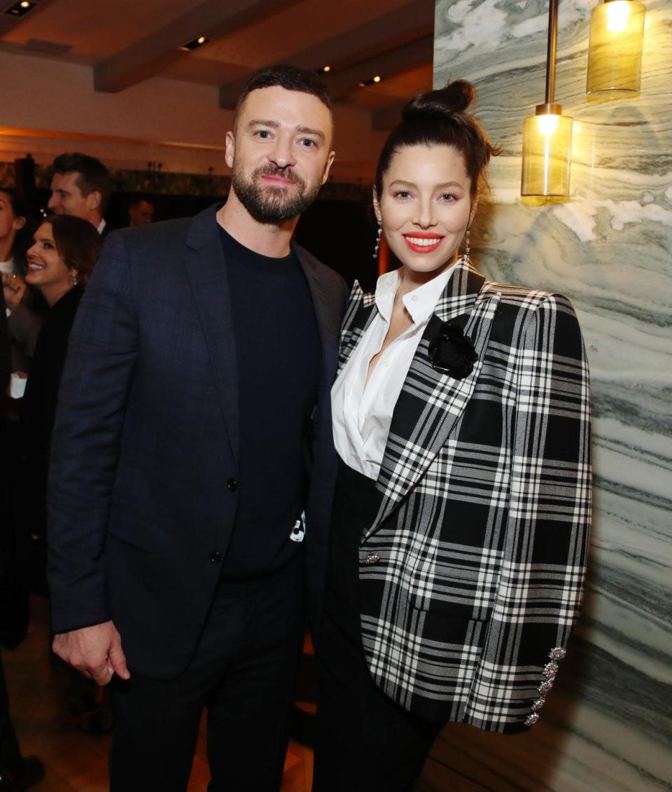 <p>Timberlake and Biel may have had a brief break up for three months back in 2011, but the pair have been going strong since rekindling their romance over a decade ago. </p><p>And there appears to be no doubt in Biel's mind that the two's relationship will continue to go the distance. She keeps an email she sent to her producing partner early on in their relationship, which read: 'I will marry this man.' </p><p>After the couple married in in 2012, Biel gave birth to their son Silas in 2015, and in 2020, following a private pregnancy, they welcomed their second child, Phineas. </p>