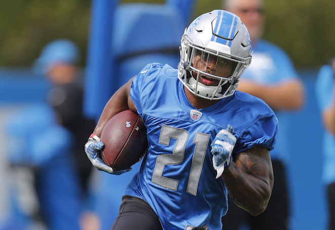 Who knew Ameer Abdullah would be the subject of so much fantasy discussion? (AP)