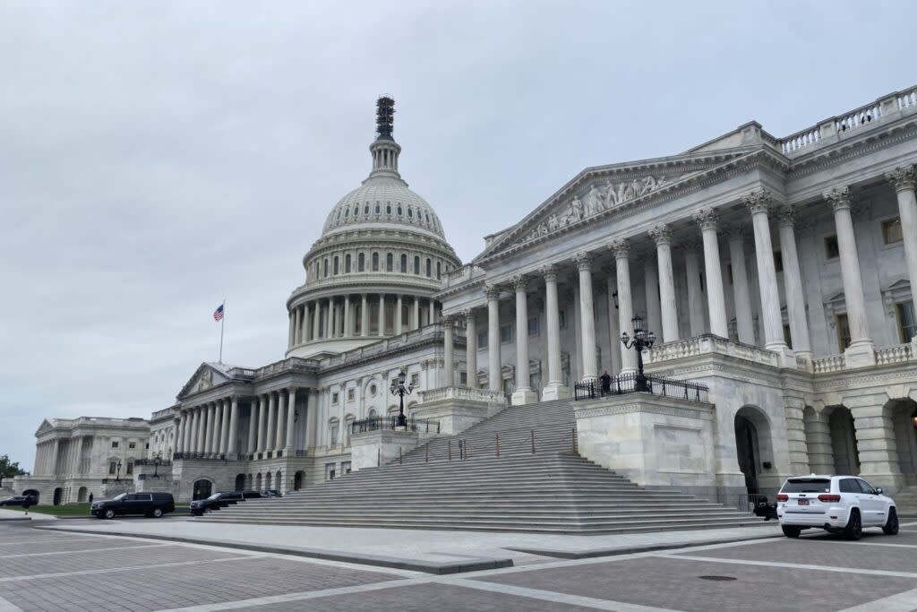 The U.S. Capitol on Jan. 16, 2024. (Jennifer Shutt/States Newsroom)