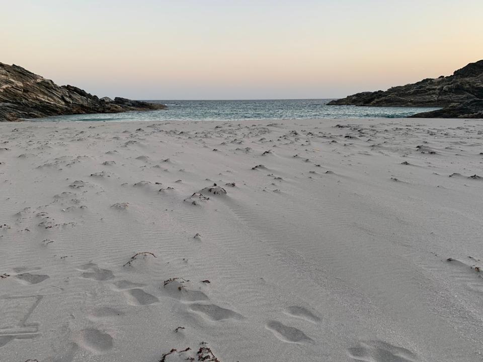 The sleepy Omani coastline near Mirbat (Mark Jones)