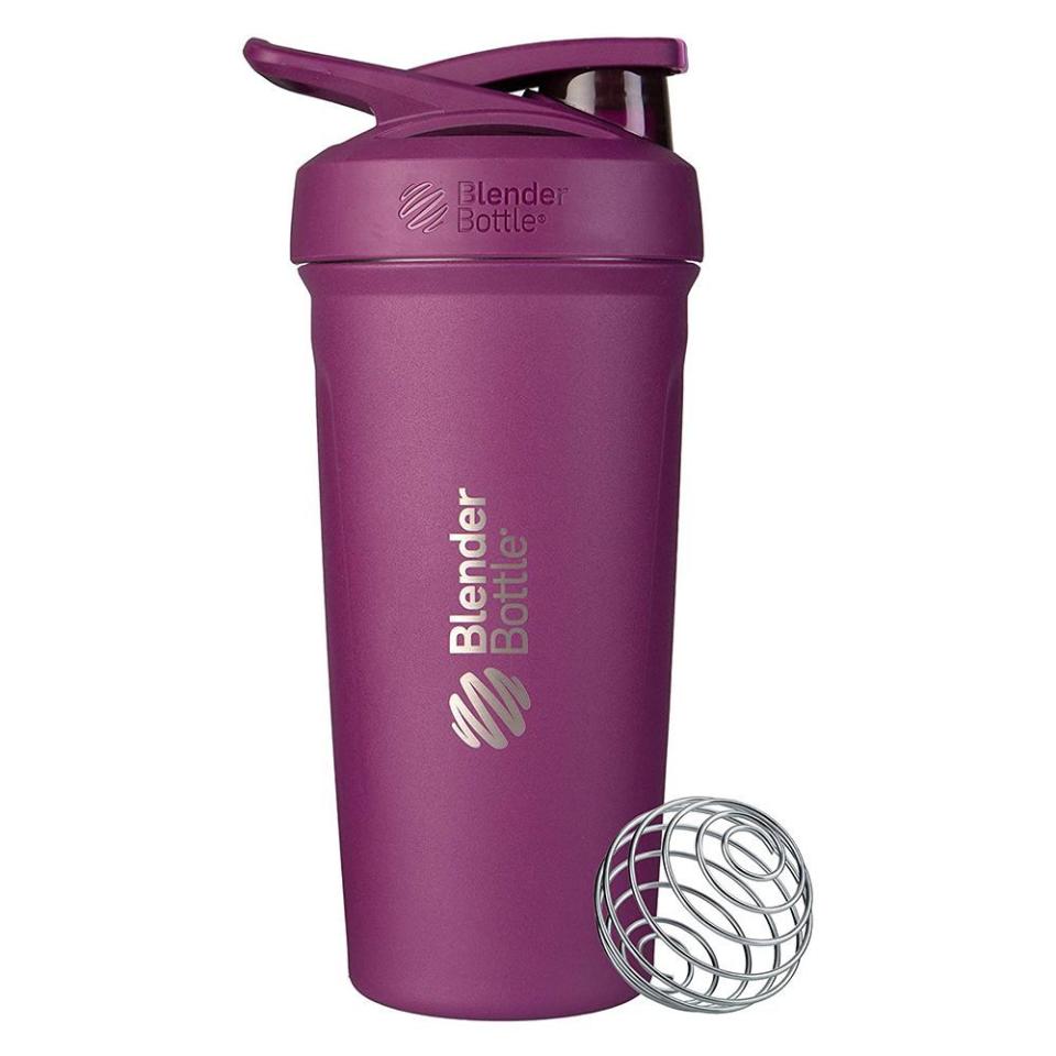 9) BlenderBottle Strada Insulated Protein Shaker