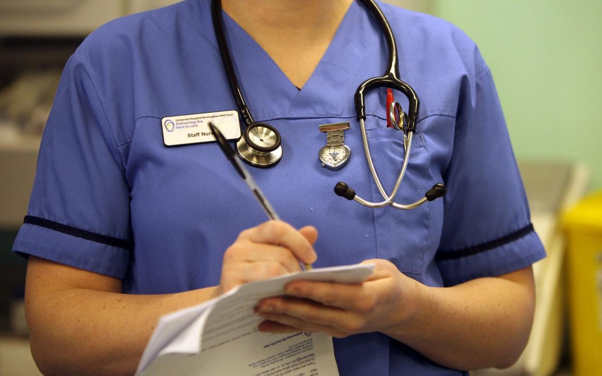 There is currently a shortage of 42,000 nurses, midwives and therapists - Getty Images Europe