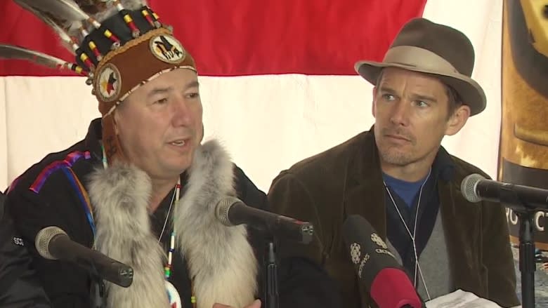 Ethan Hawke helps Mi'kmaq oppose Gulf of St. Lawrence oil exploration