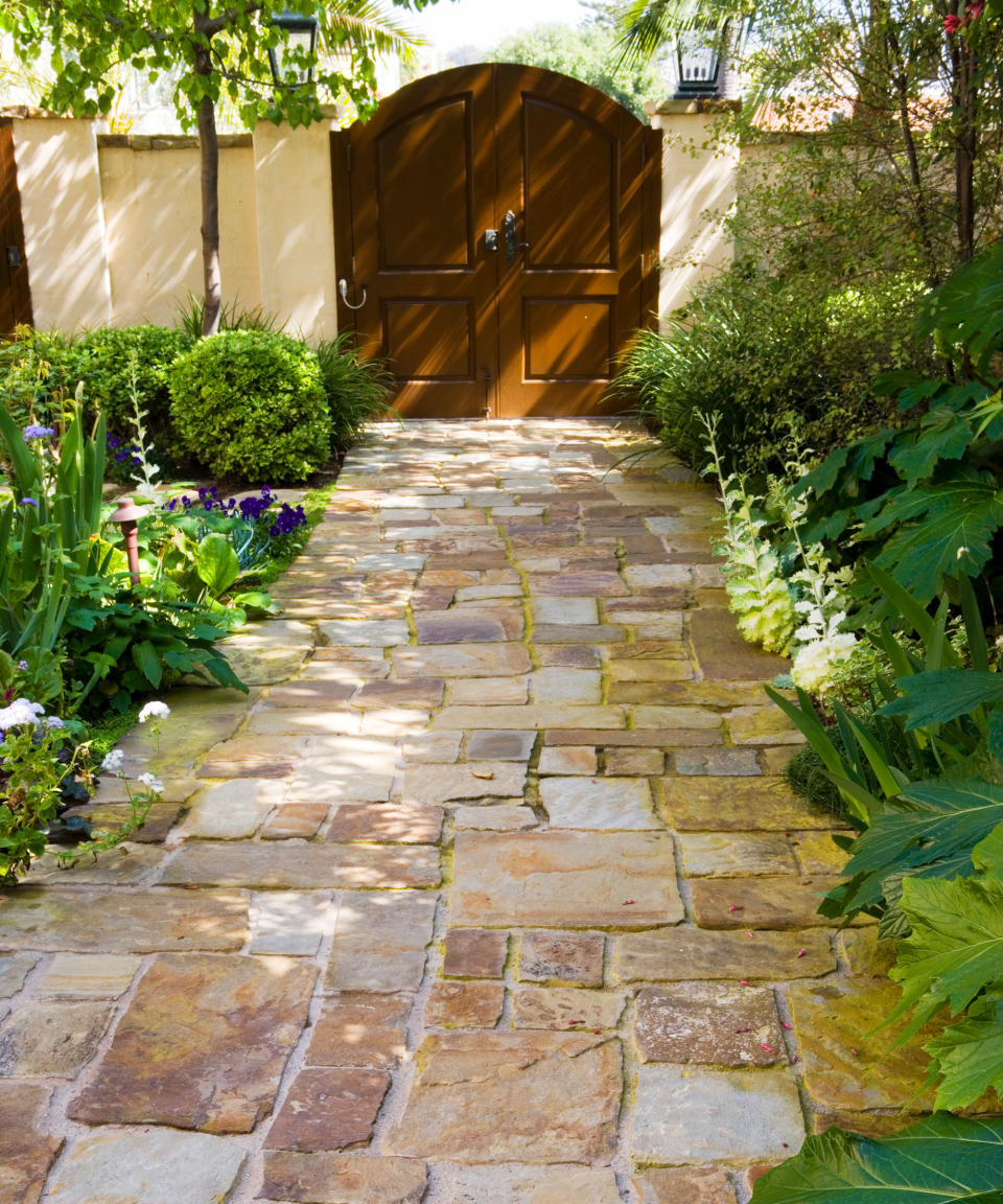 front yard path Palo Alto