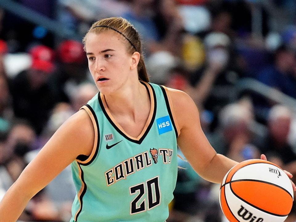 Sabrina Ionescu.