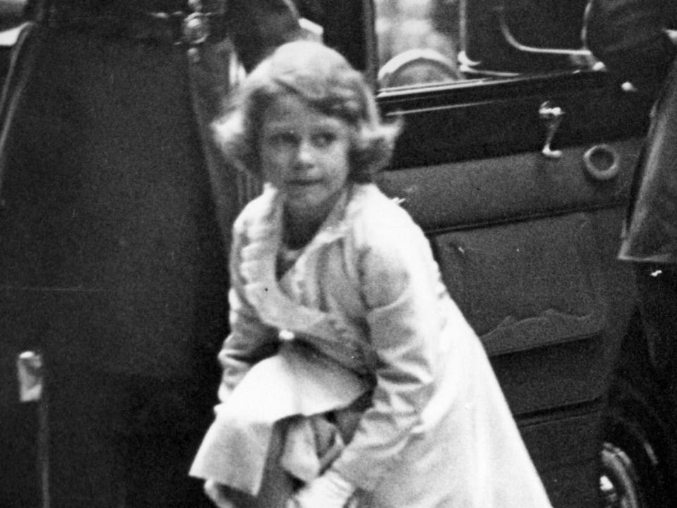 A young Queen Elizabeth in 1933.