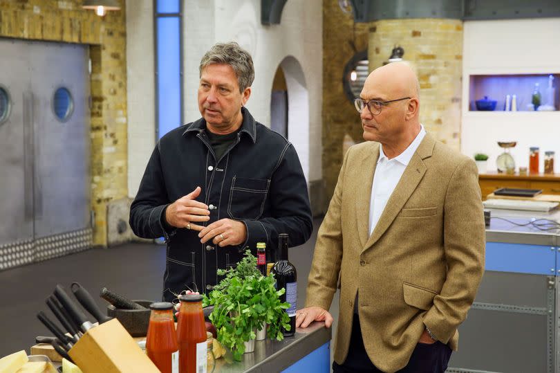 Gregg Wallace and John Torode put Eshaan through to the next round despite being served his undercooked meals