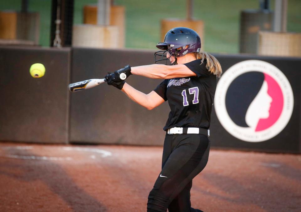 Reagan Bartholomew, who played for Waukee last season, is committed to Miami (Ohio) for softball, and has helped Waukee Northwest to the state tournament in its inaugural season.