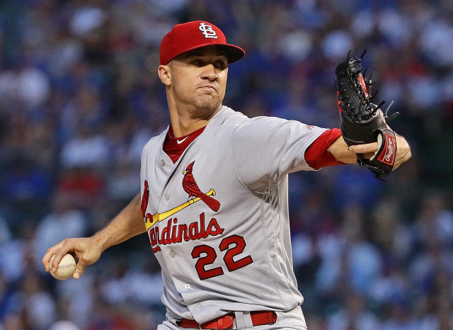 Jack Flaherty of the St. Louis Cardinals looks on prior to a game News  Photo - Getty Images